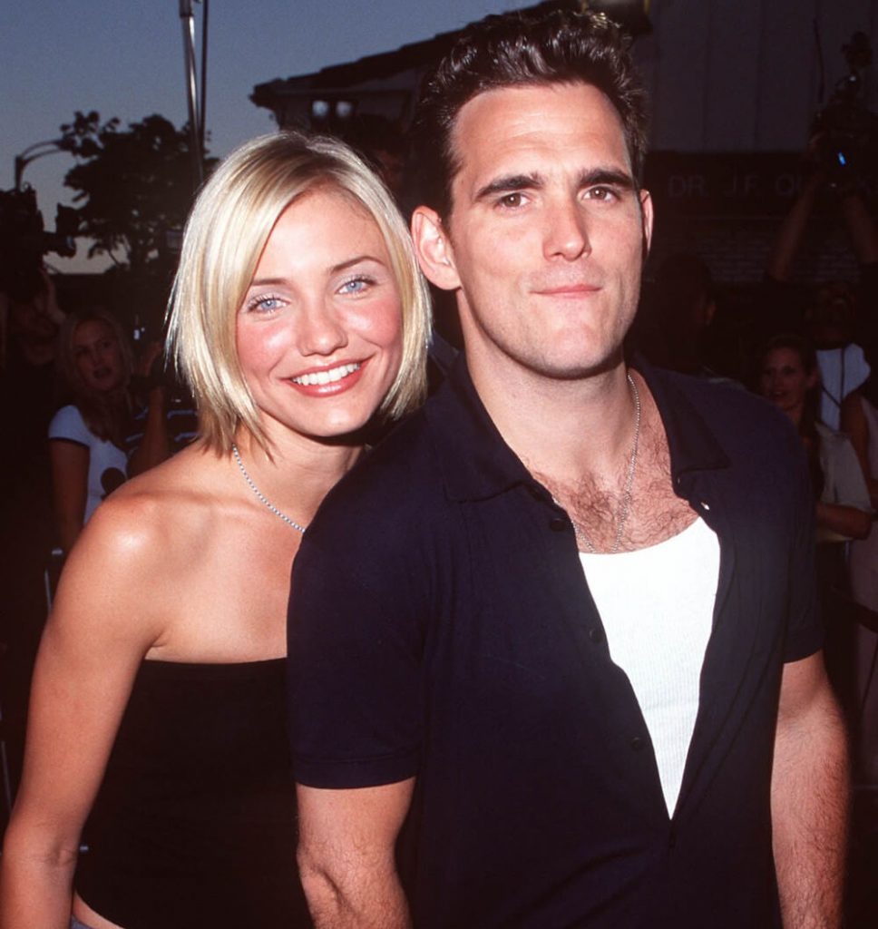 Camerona Diaz and ex boyfriend Matt Dillon