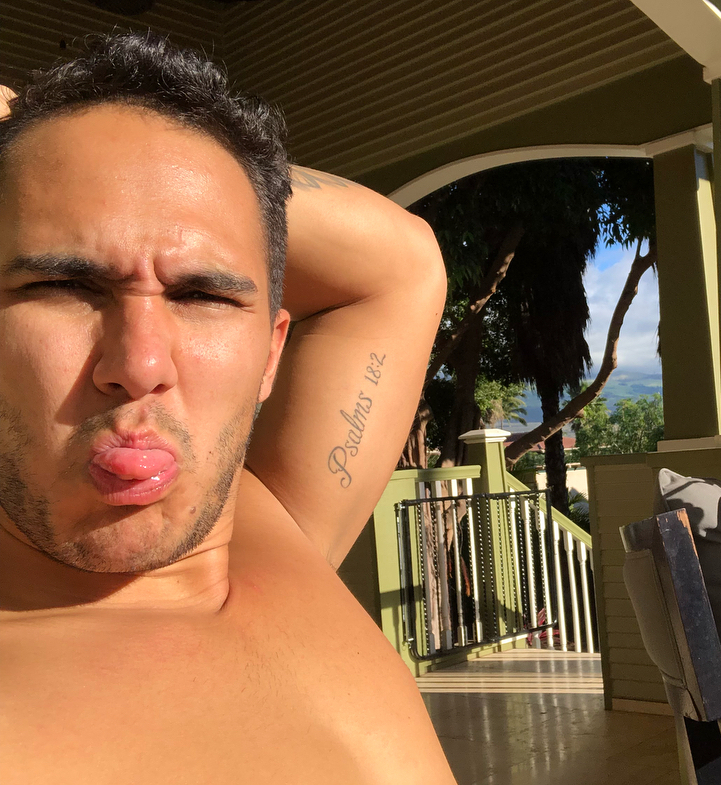 Carlos Pena Psalm Tattoo