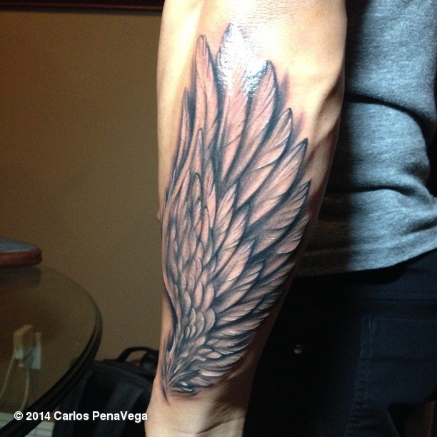 Carlos Pena arm tattoo