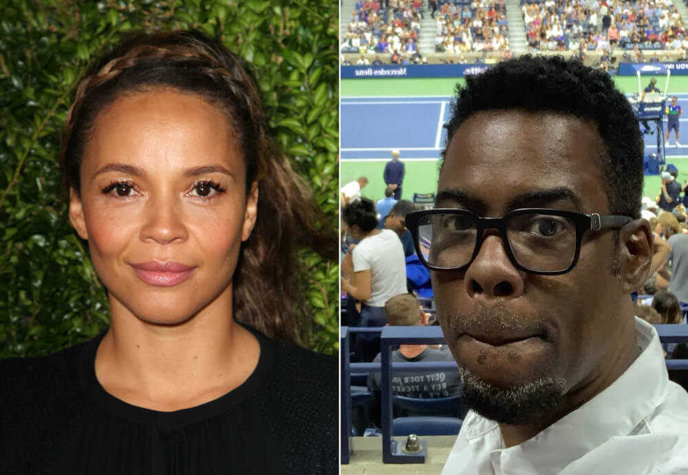 Carmen Ejogo and her rumored boyfriend Chris Rock photo