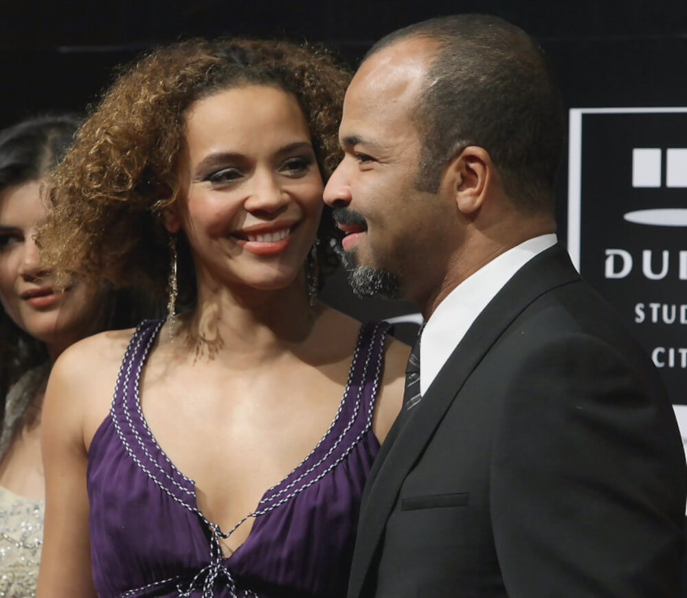 Carmen Ejogo and her ex husband Jeffrey Wright