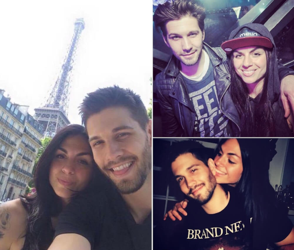 Casey Deidrick with current girlfriend Jahan Yousaf