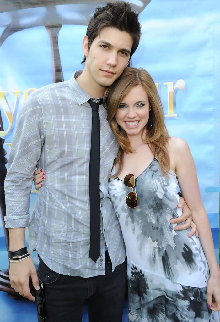 Casey Deidrick with his co-star Molly Burnett