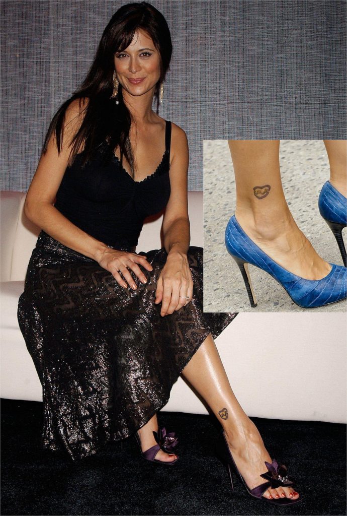 Catherine Bell Ankle Tattoo