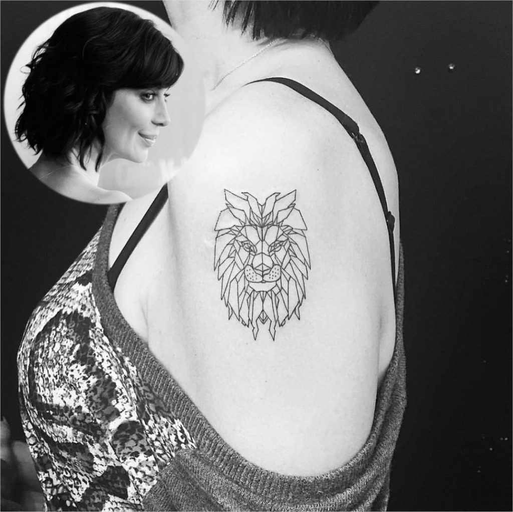 Catherine Bell Leo Tattoo