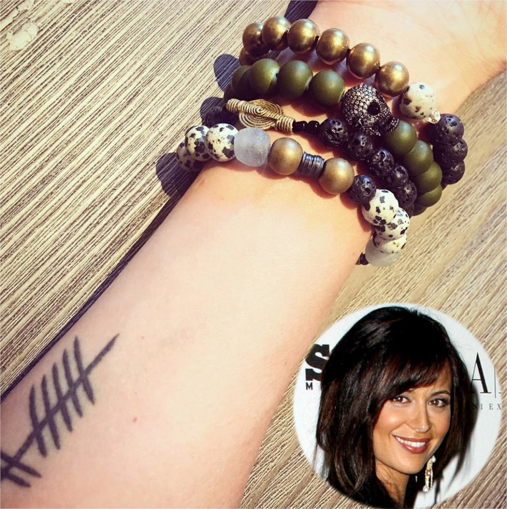 Catherine Bell Ogham Tattoo1