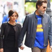 Cathriona White and Jim Carrey