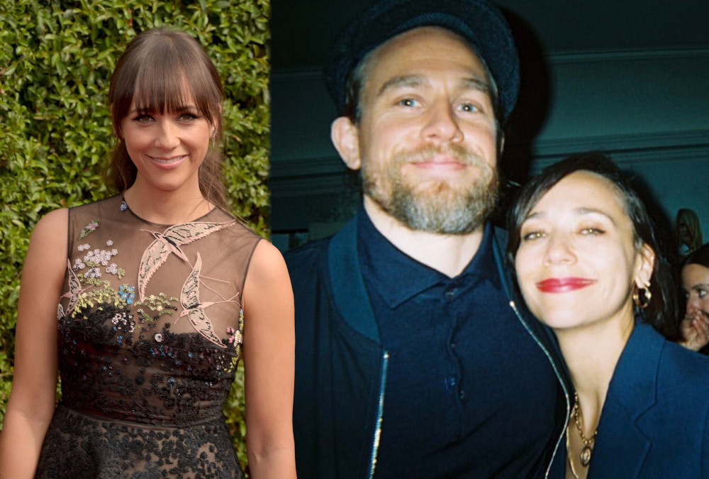 Charlie Hunnam and actress Rashida Jones