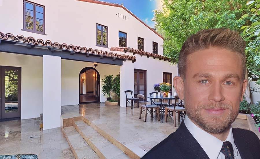 Charlie Hunnam’s Mediterranean-style house in Hollywood Hills, California