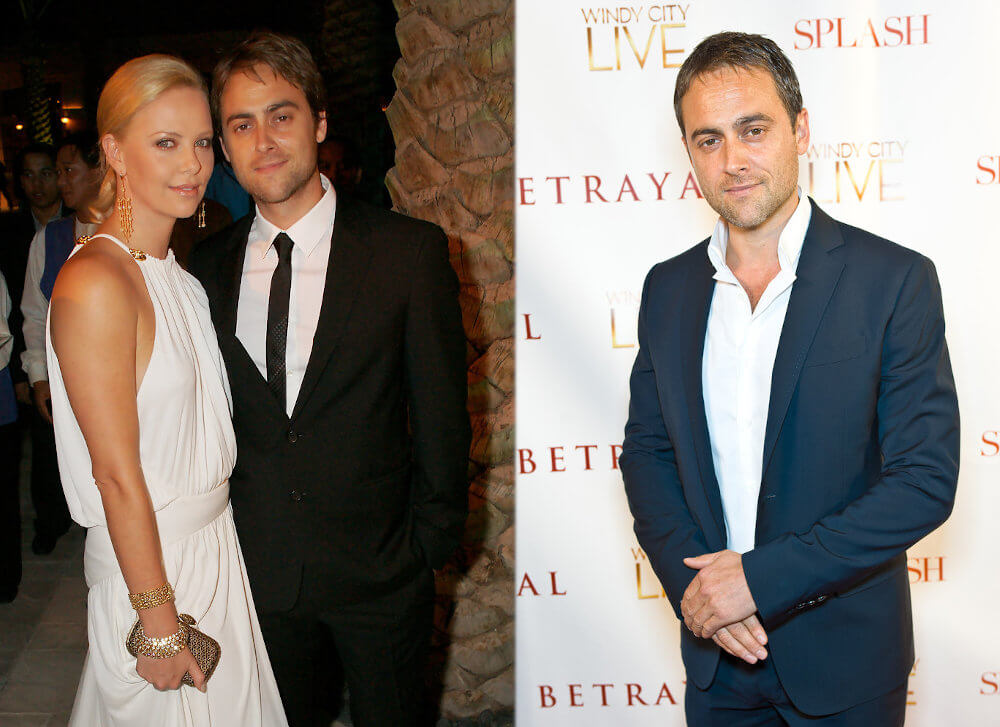 Charlize Theron and ex boyfriend Stuart Townsend