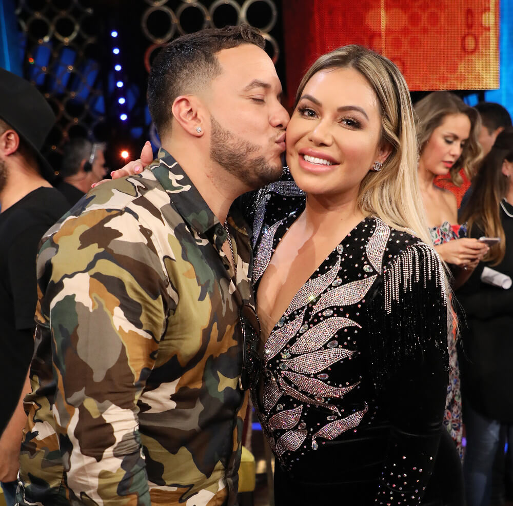 Chiquis Rivera with Lorenzo Mendez