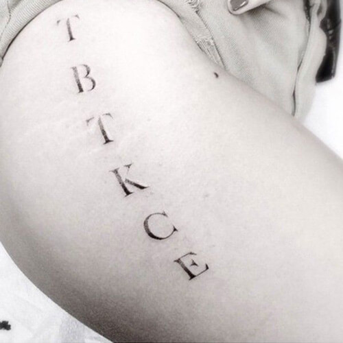 Chloe Grace Moretz tattoo