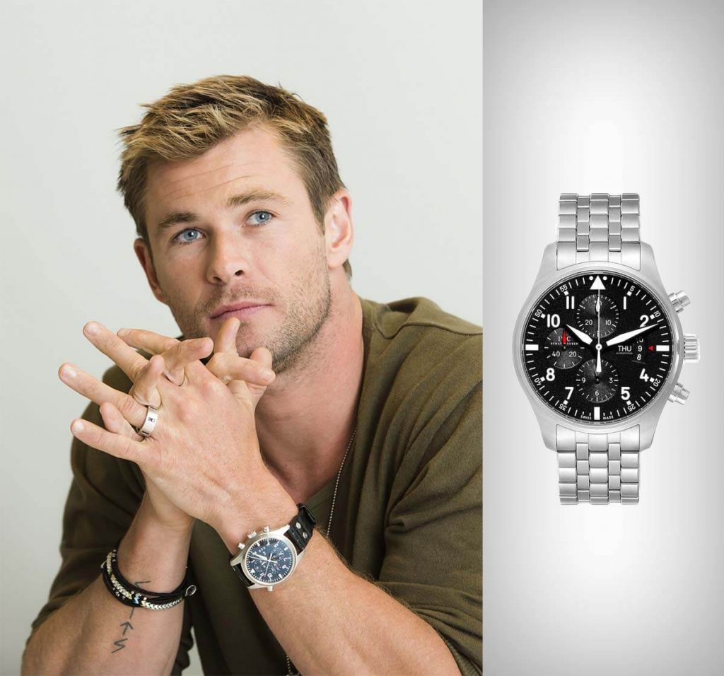 Chris Hemsworth's  IWC Pilot watch