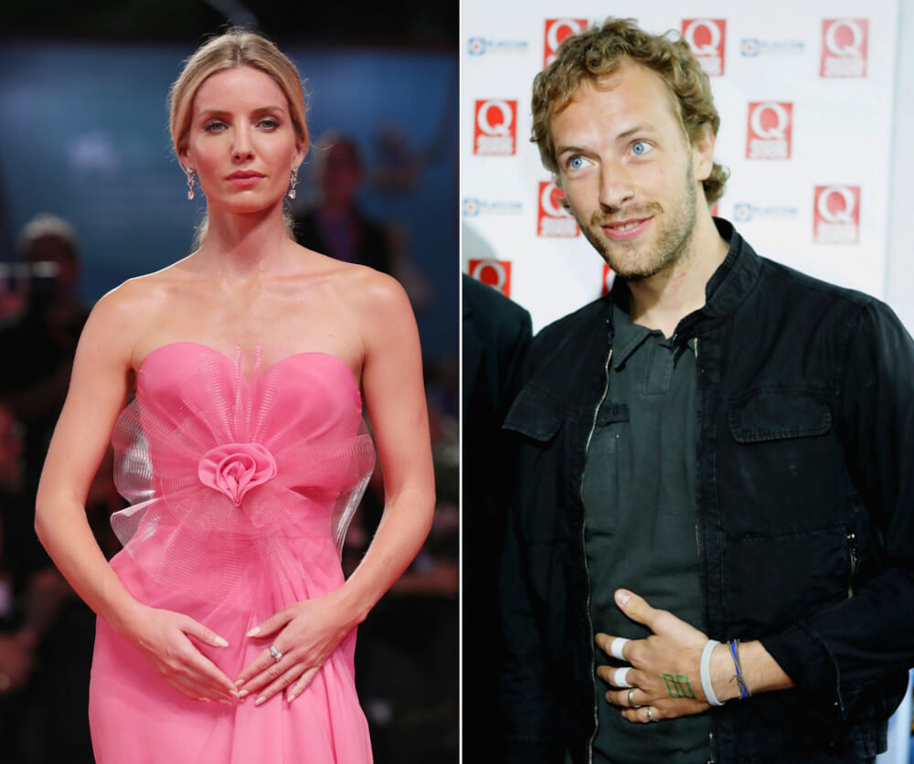 Chris Martin and ex girlfreidn Annabelle Wallis