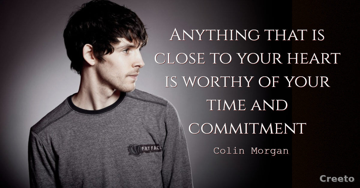 Colin Morgan quotes