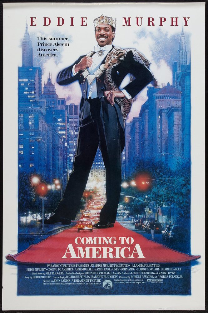 Coming to America 1988 poster