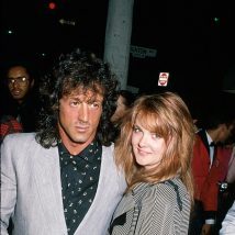 Cornelia Guest and Sylvester Stallone