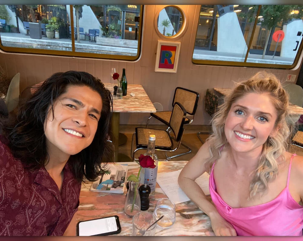Cristo Fernandez girlfriend Kelsie McDonald