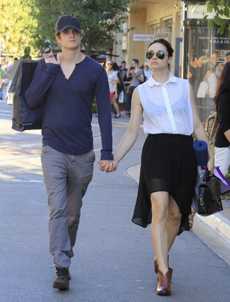 Crystal Reed and with Daniel Sharman