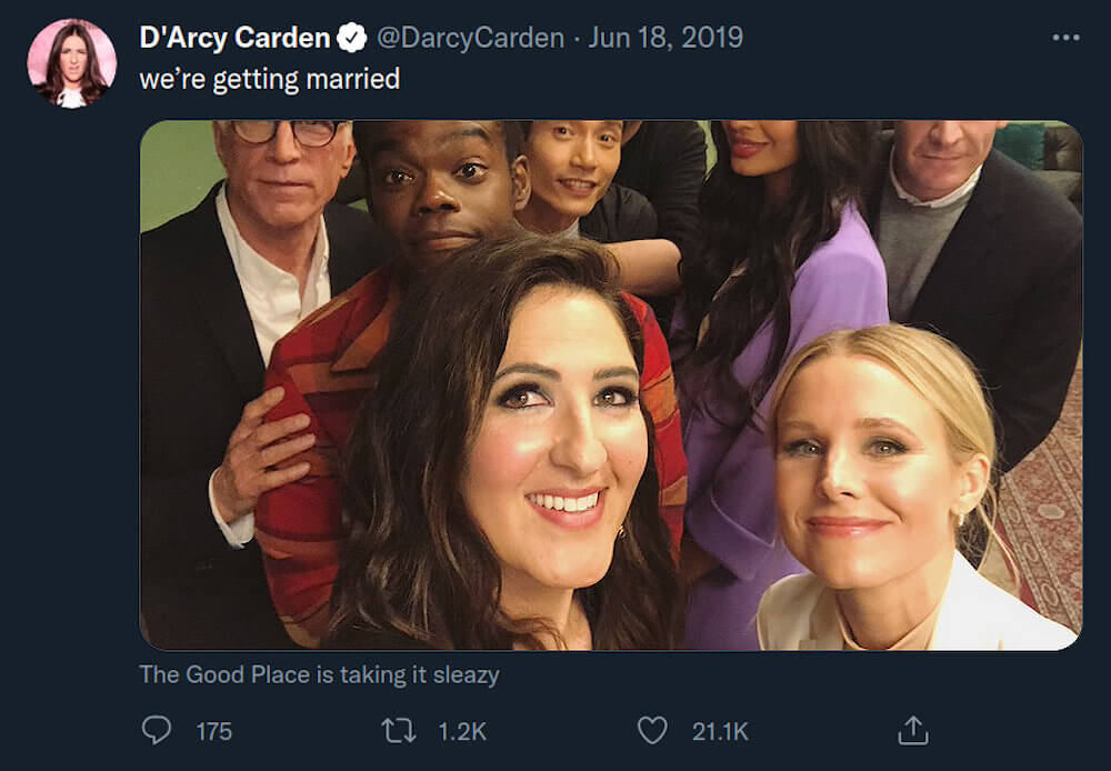 D'Arcy Carden twitter