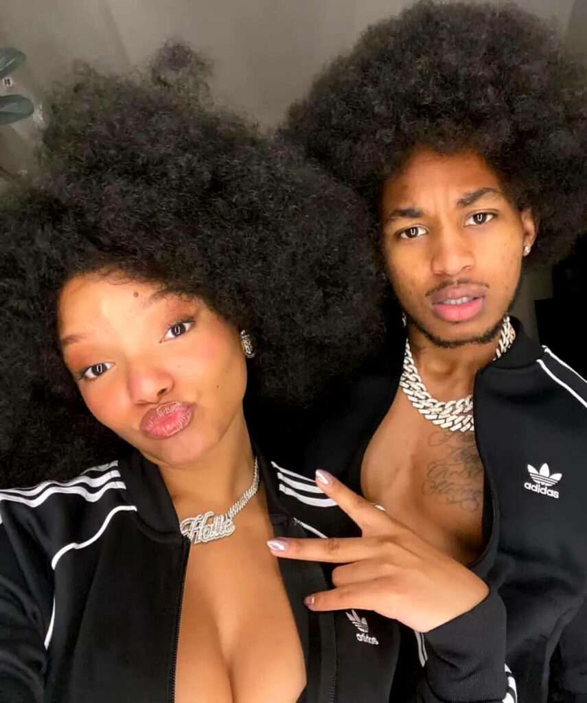 DDG and Halle Bailey now deleted twitter photo