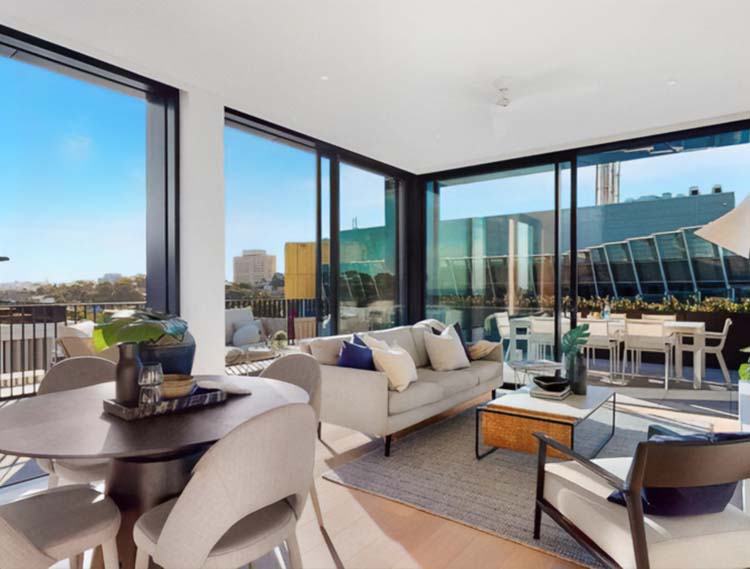 Dacre Montgomery's penthouse in Randwick, Sydney