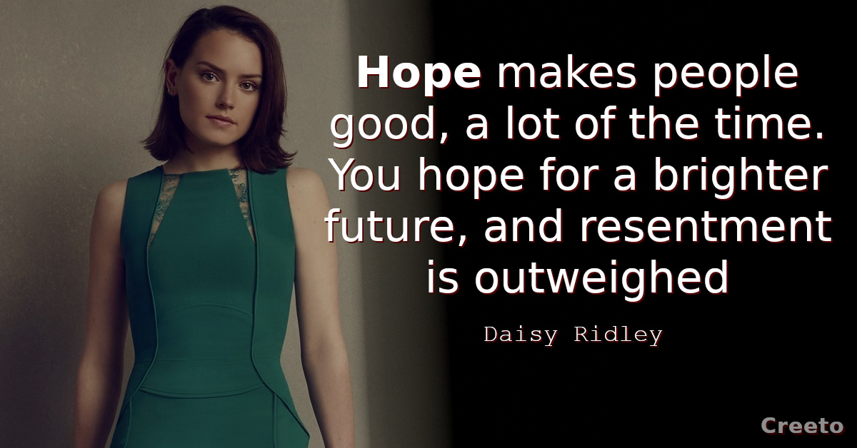 Daisy Ridley quotes