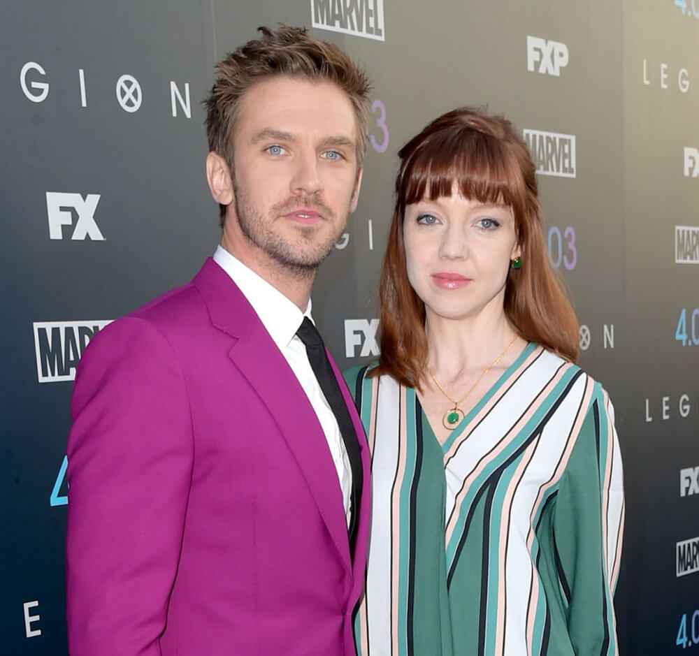 Dan Stevens and his wife Susie Hariet