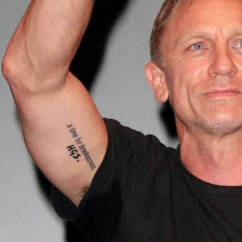 Daniel Craig tattoos