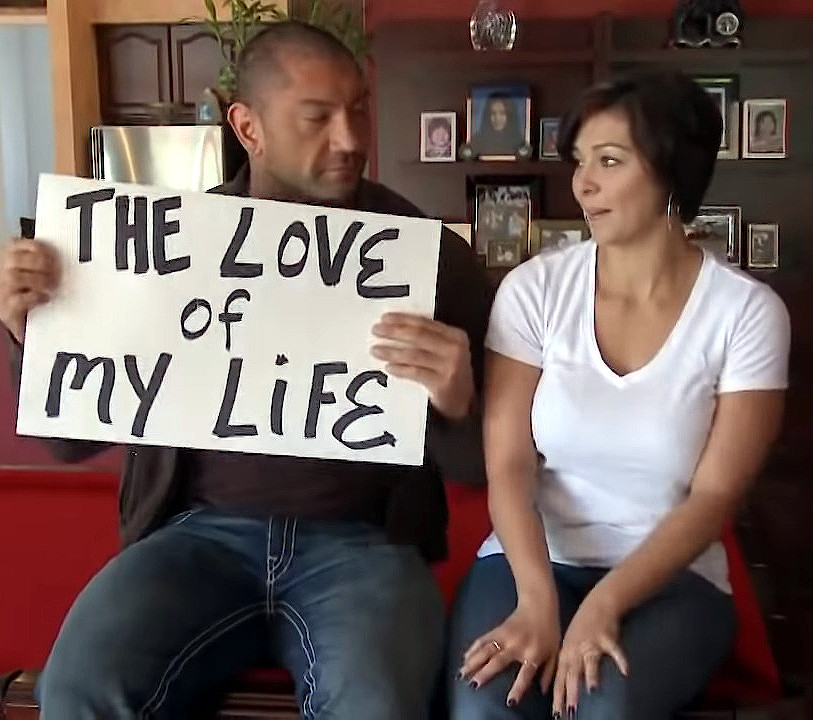 Dave Bautista vs. Cancer, for Angie Bautista