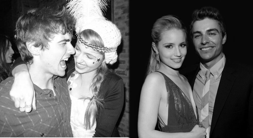 Dave Franco and ex girlfriend Dianna Agron