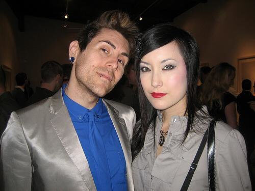 Davey Havok and Brittany Bowen