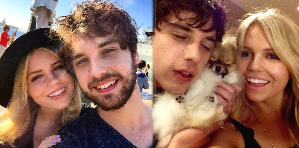 David Lambert and girlfriend Kaya Rosenthal