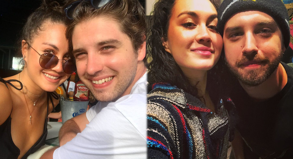 David Lambert and ex girlfriend Meg DeLacy