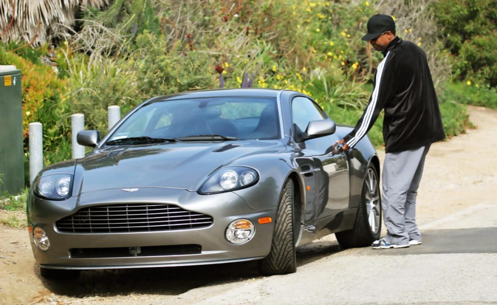 Denzel Washington's Aston Martin Vanquish