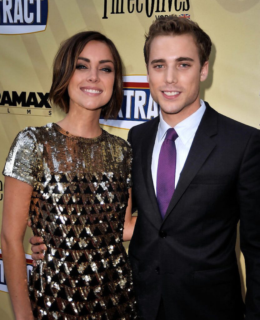 Dustin Milligan and ex girlfriend Jessica Strou