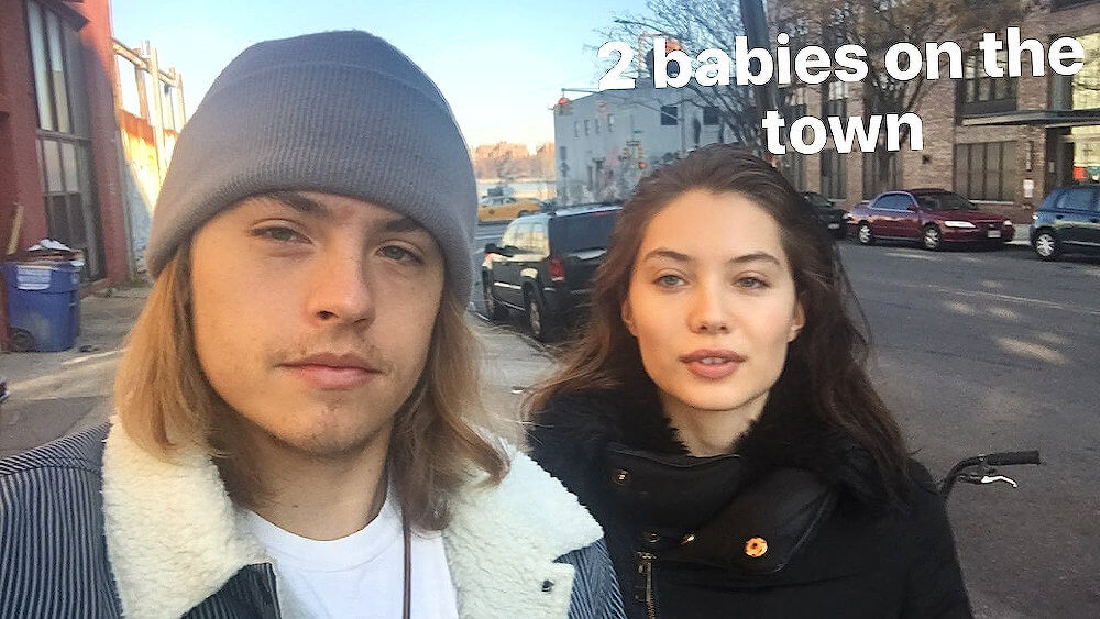 Dylan Sprouse and ex girlfriend Dayna Frazer