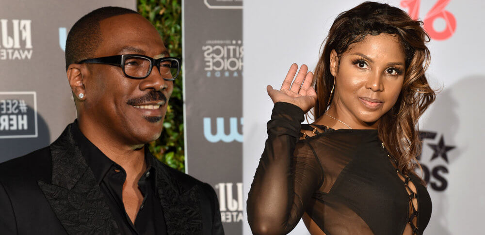 Eddie Murphy and girlfriend Toni Braxton