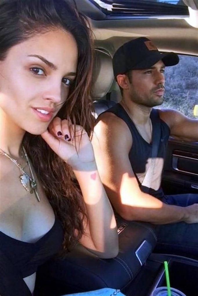 Eiza Gonzalez with her ex DJ Cotrona