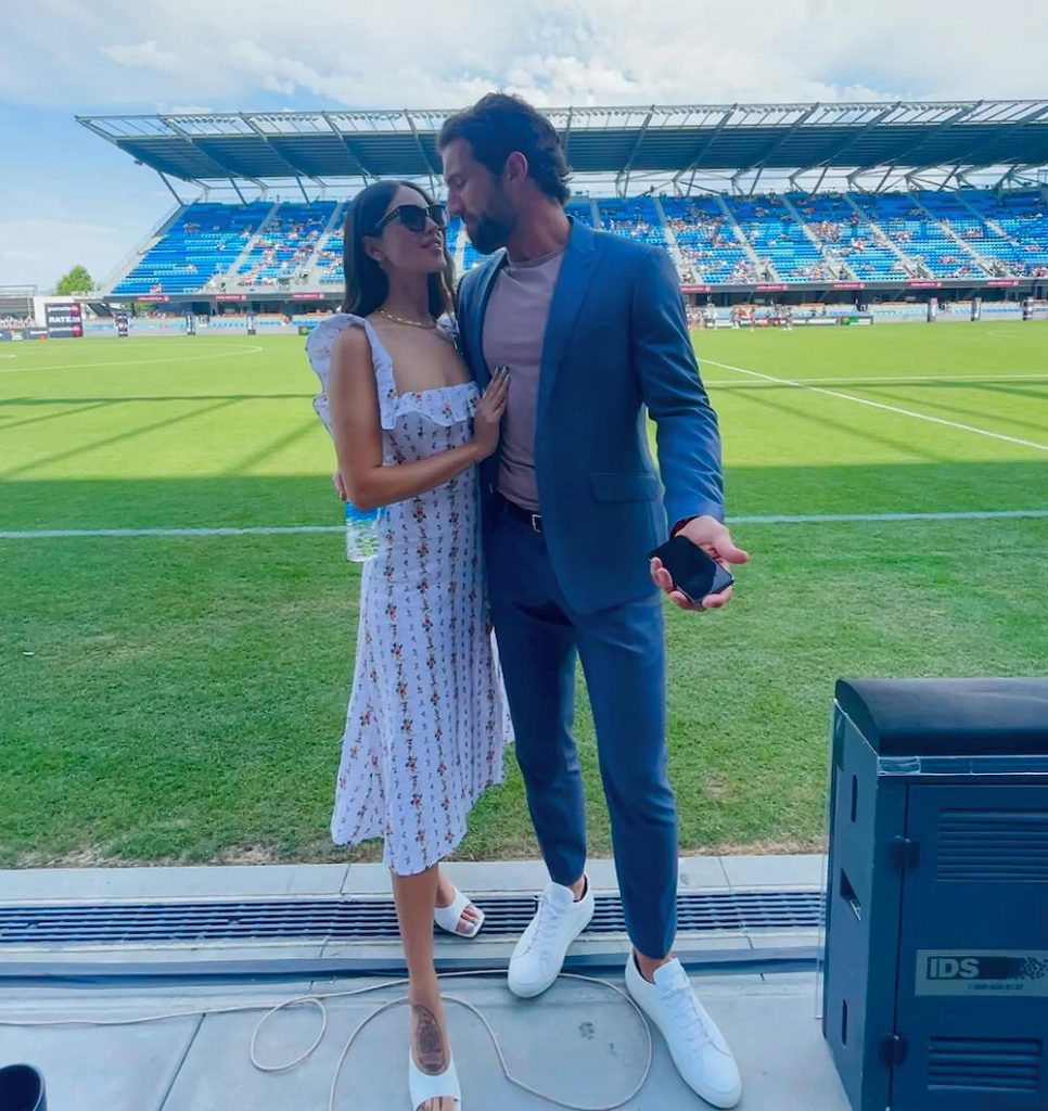 Eiza Gonzalez and Paul Rabil