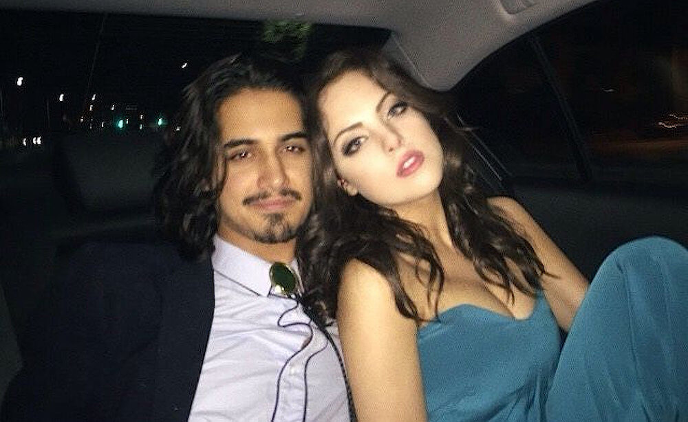 Elizabeth Gillies with Avan Jogia