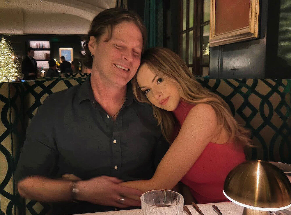 Elizabeth Gillies and current husband Michael Corcoran