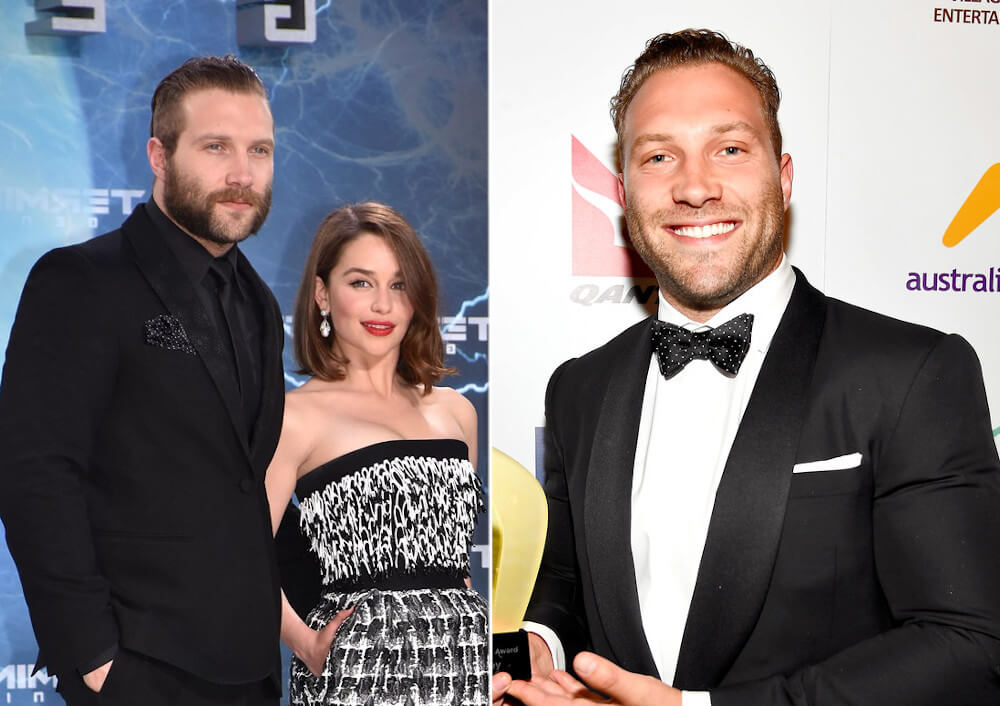 Emilia Clarke and ex boyfriend Jai Courtney