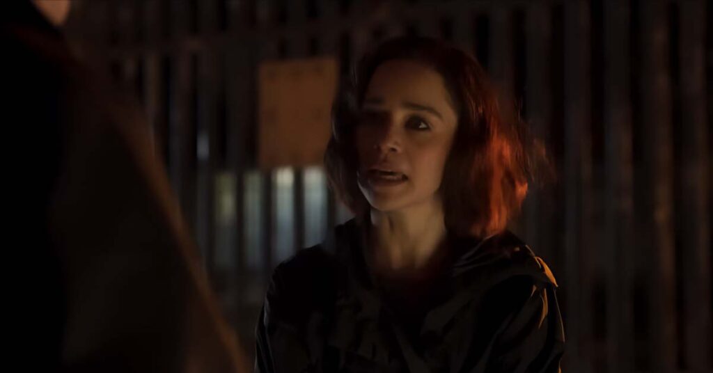 Emilia Clarke in scene from Secret Invasion