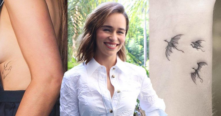 Emilia Clarke tattoos and meanings