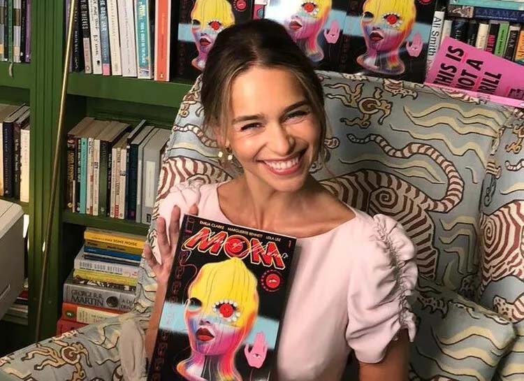 Emilia Clarke's M.O.M.: Mother of Madness book