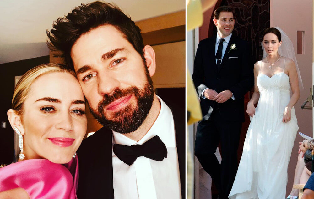 Emily Blunt and husband, John Krasinski