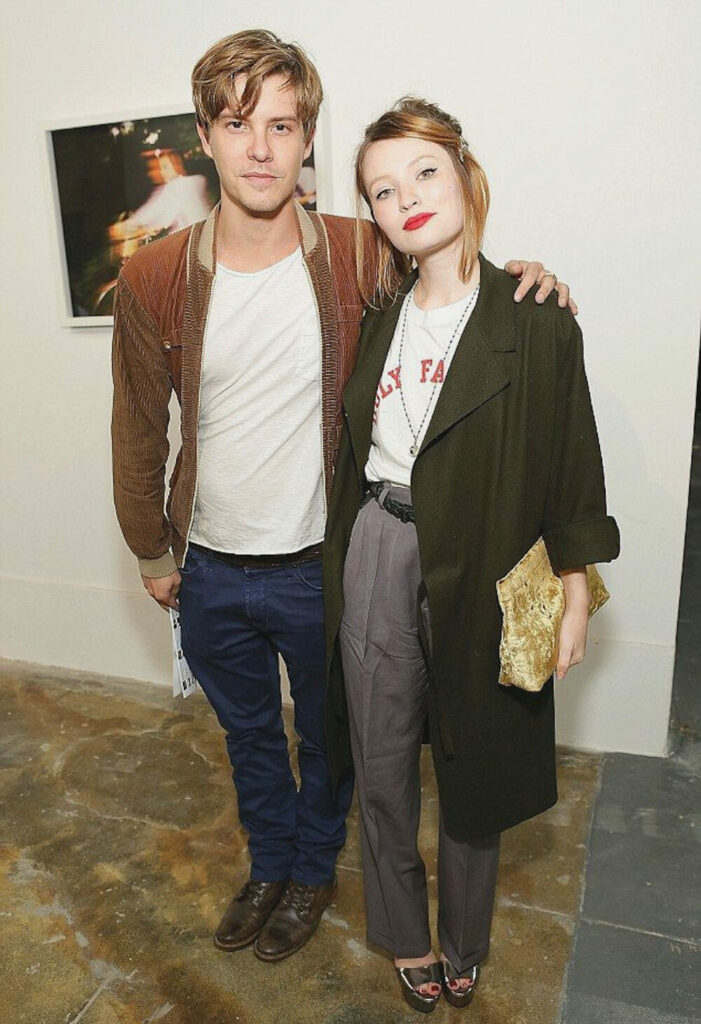 Emily Browning with boyfriend Xavier Samuel