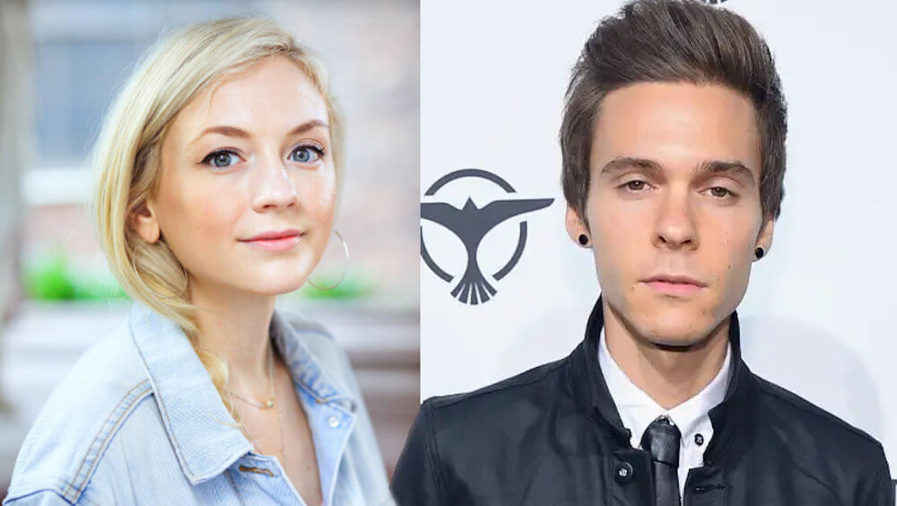 Emily Kinney and ex boyfriendMatthew Koma