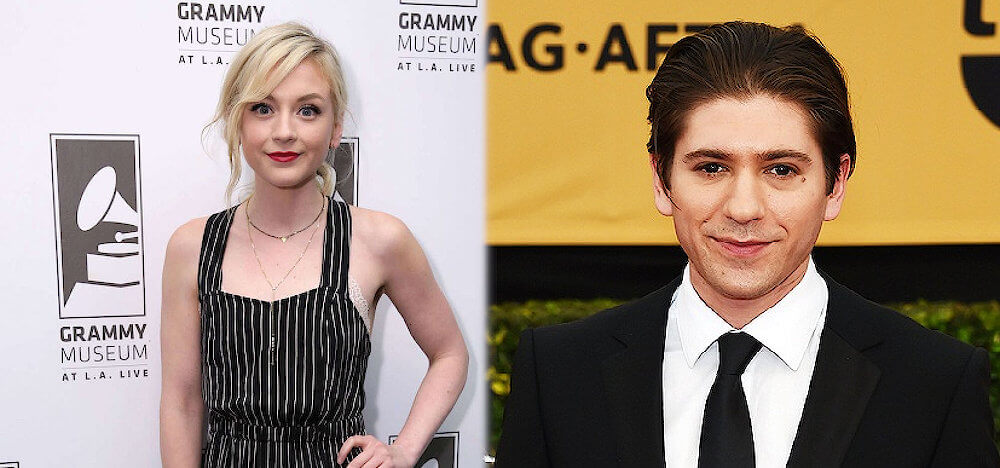 Emily Kinney and Michael Zegen